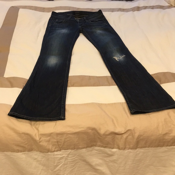 Hudson Jeans left knee rip size 26 style W170DHA - Picture 4 of 8